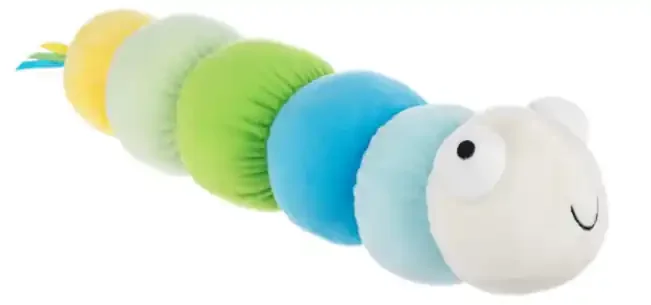 14″ Wiggle Worm With Rattle Sqeaker