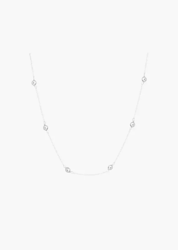 15″ Choker Simplicity Chain Sterling-Classic 6MM