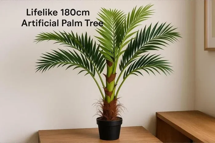 180cm Artificial Palm Tree for Home and Office Decor