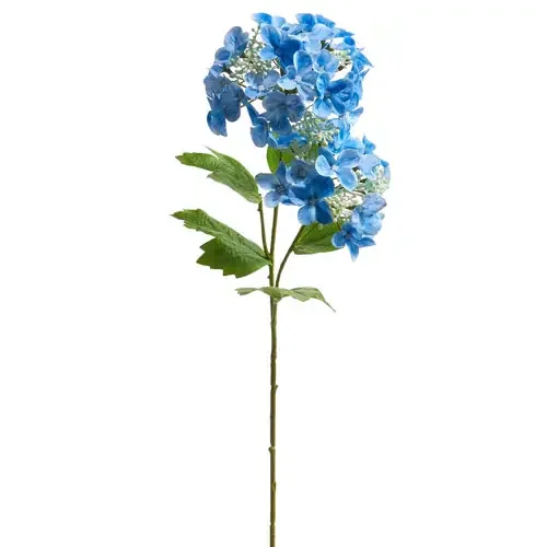 19″ Real Touch Blue Hydrangea Spray