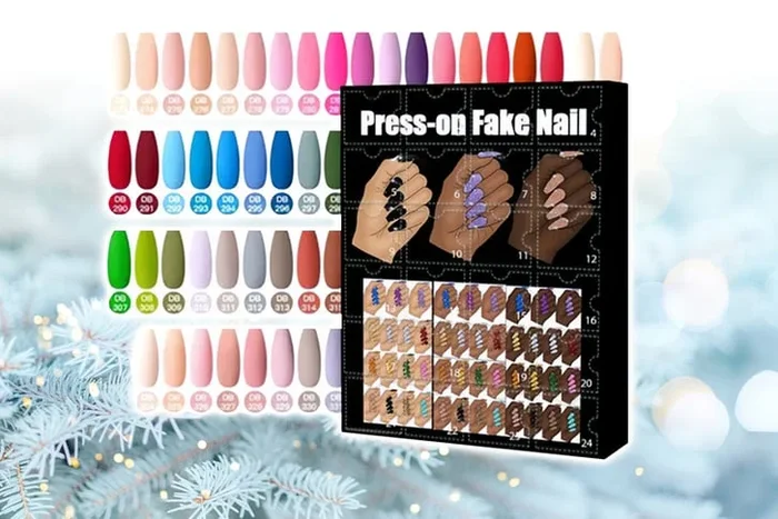 24-Day Press-On Nails Advent Calendar Extravaganza!