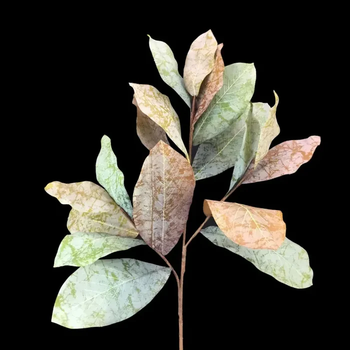 28″ Magnolia Spray Green/Brown