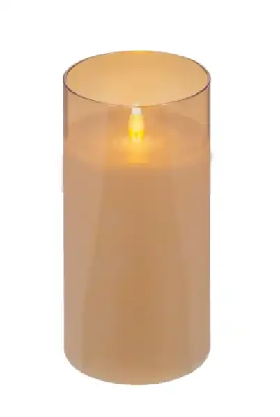 3×6 • Flameless LED Candle in Gold