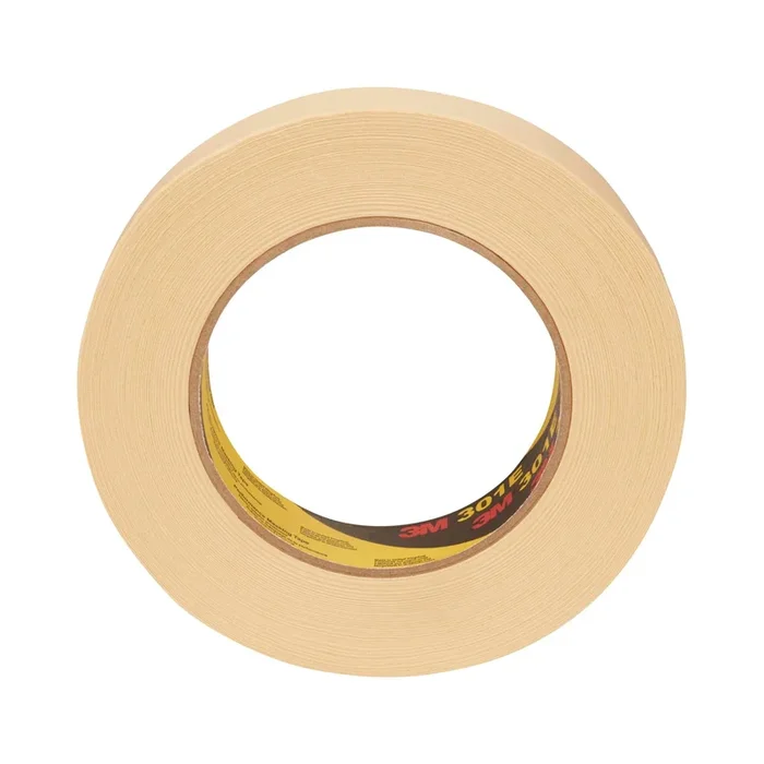 3M™ Performance Industrial Masking Tape 301E, 18 MM X 50 M, 48 Roll/Case