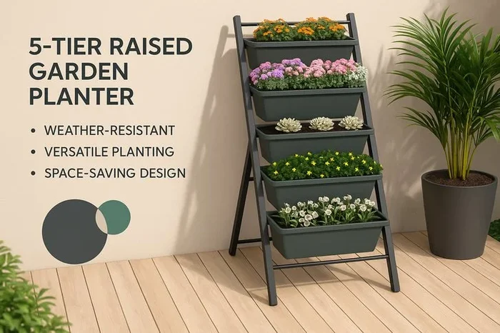 5-Tier Vertical Raised Garden Planter Extravaganza