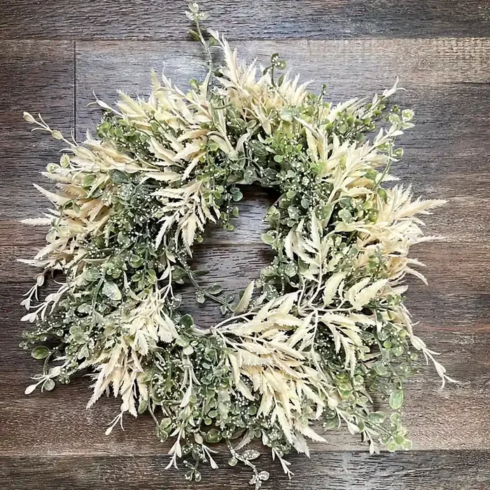 6.5″ Mini Boxwood/Tea Leaf Ring