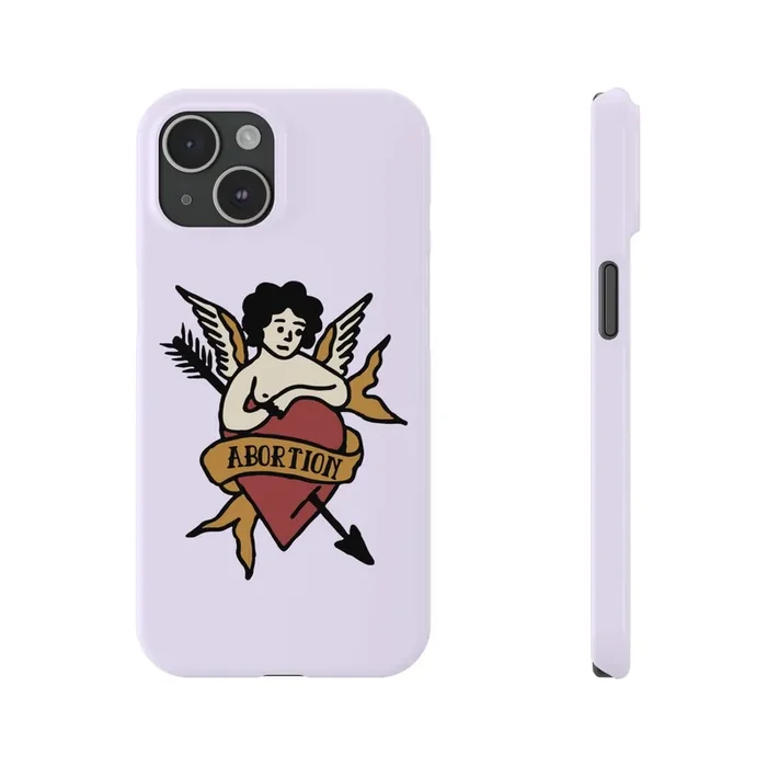Abortion Vintage Tattoo Art Slim Phone Case – Many iPhone Models Available