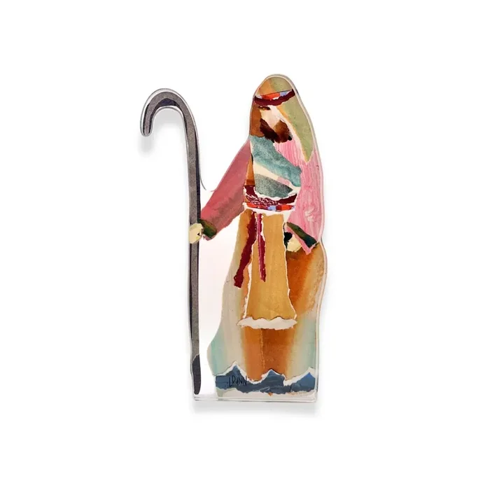Acrylic Nativity Shepherd 1 Bitty – Lauren Dunn