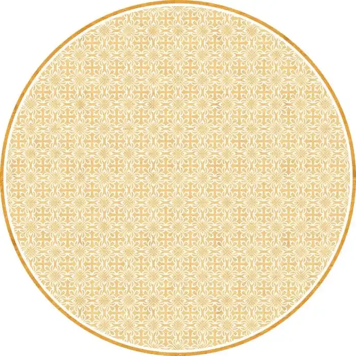 Adama Round Vinyl Placemats Set/4 (Parc_D)