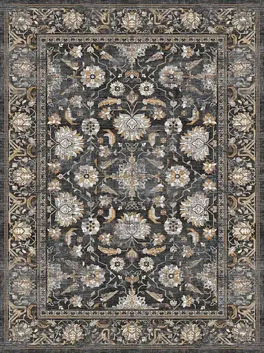 Adama Vinyl Floor Mat/Rug (Bazaar_B)