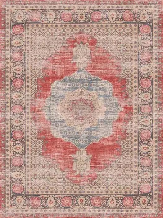 Adama Vinyl Floor Mat/Rug (Odira_R)