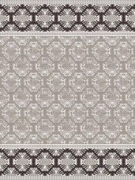 Adama Vinyl Floor Mat/Rug (Seraya_O)