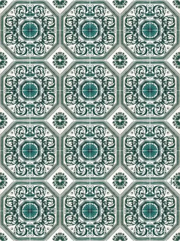 Adama Vinyl Floor Mats/Rugs (Acuarium_V)