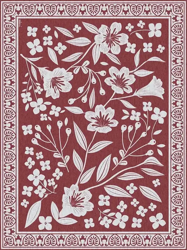 Adama Vinyl Floor Mats/Rugs (Artista_R)