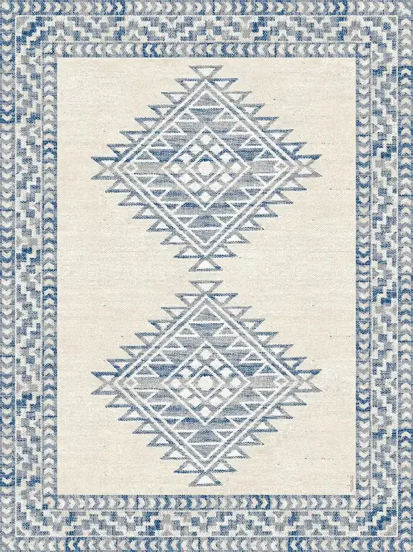 Adama Vinyl Floor Mats/Rugs (Cusco_A)