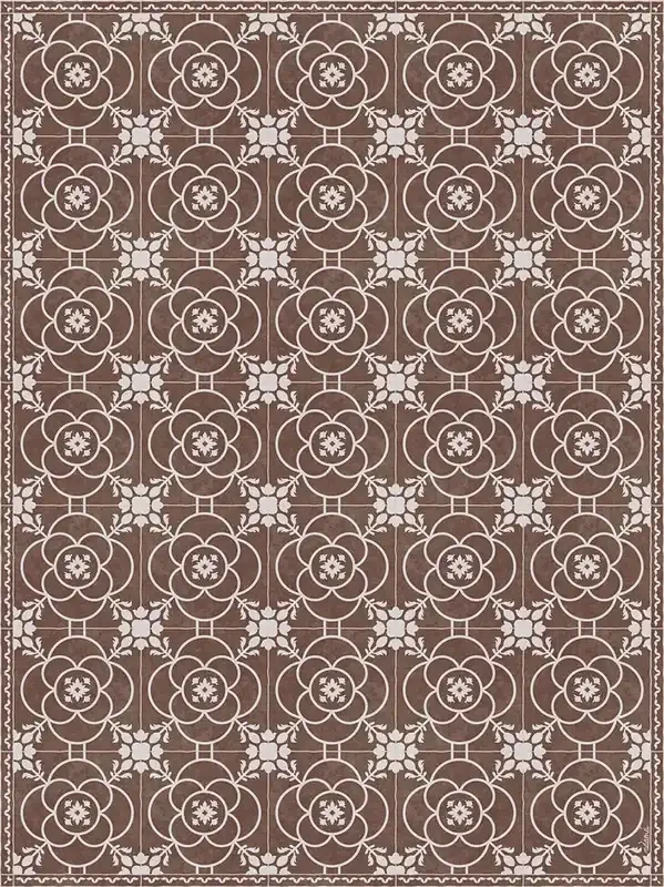 Adama Vinyl Floor Mats/Rugs (Lisa_C)