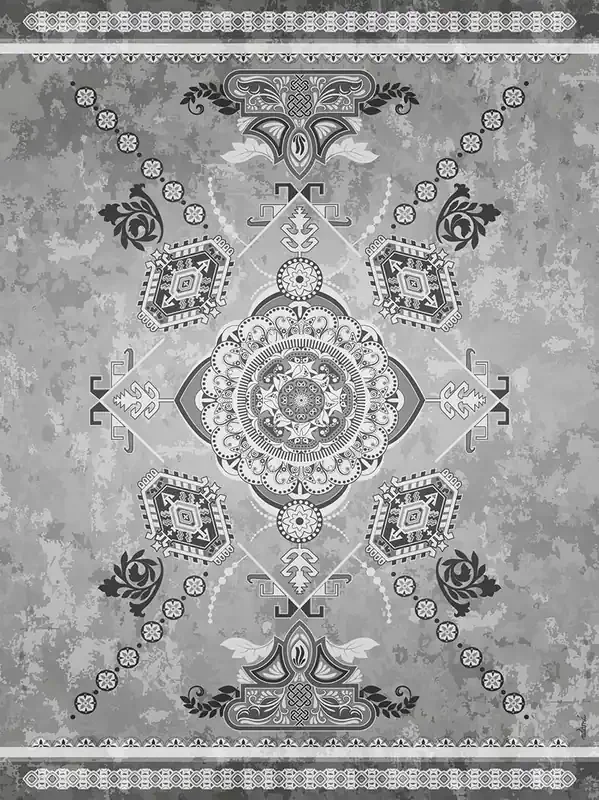 Adama Vinyl Floor Mats/Rugs (Ocean_G)