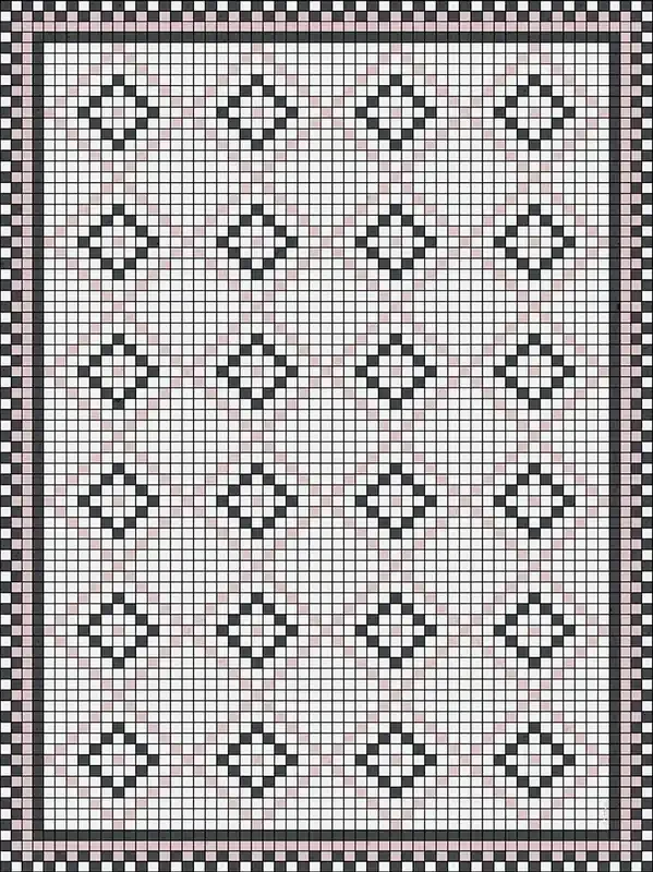 Adama Vinyl Floor Mats/Rugs (Roma_P)