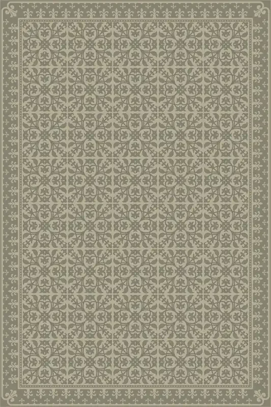 Adama Vinyl Floor Rug (Grayson Gray)