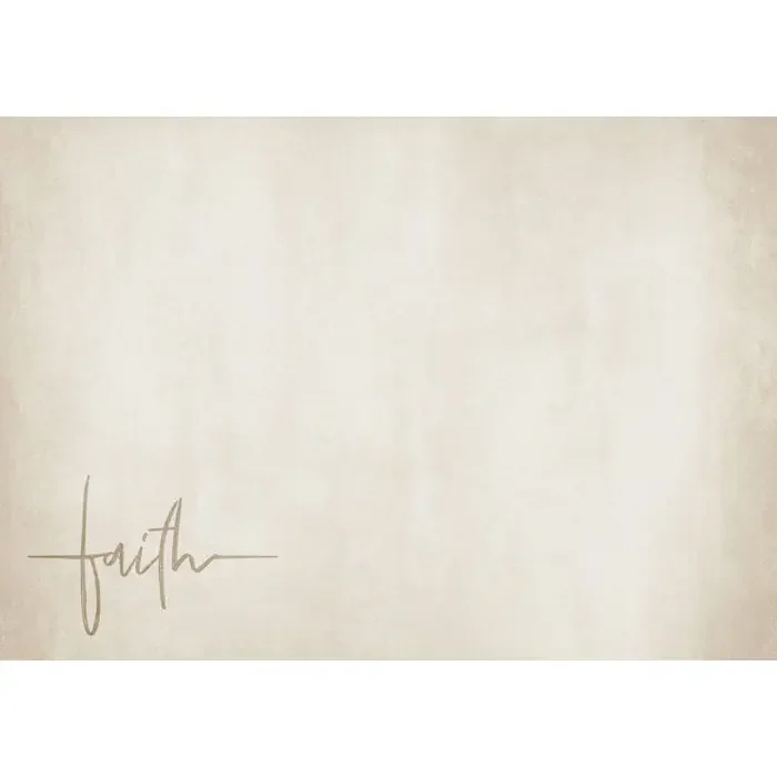 Adama Vinyl Placemats Set/4 (Faith_C)