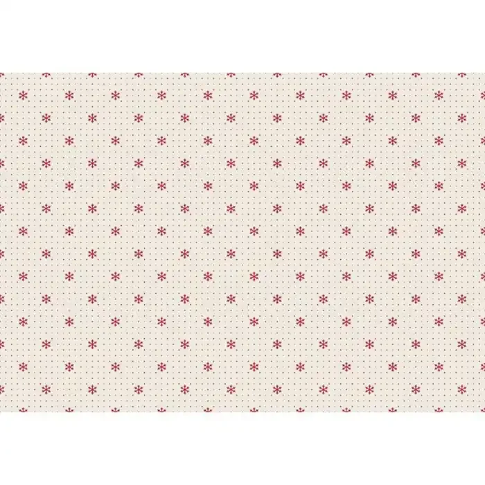 Adama Vinyl Rectangle Placemats Set/4 (Xmasnow_W)