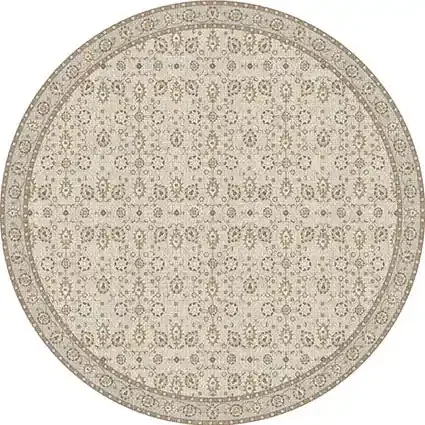 Adama Vinyl Round Rug/Mat (Romero_C)