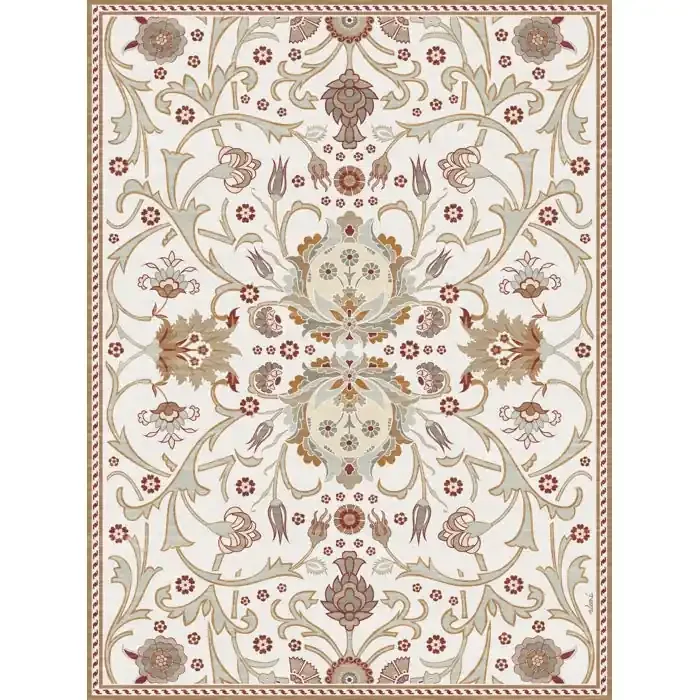 Adama Vinyl Rug/Mat (Castany_N)