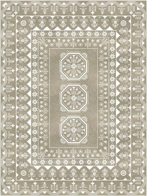 Adama Vinyl Rug/Mat (Kinaray_V)