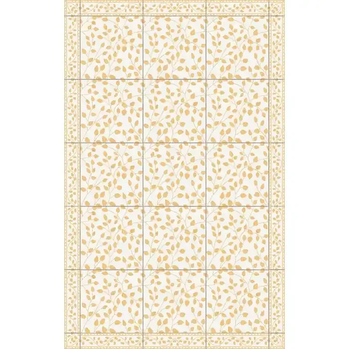 Adama Vinyl Rug/Mat (Leaves_D)