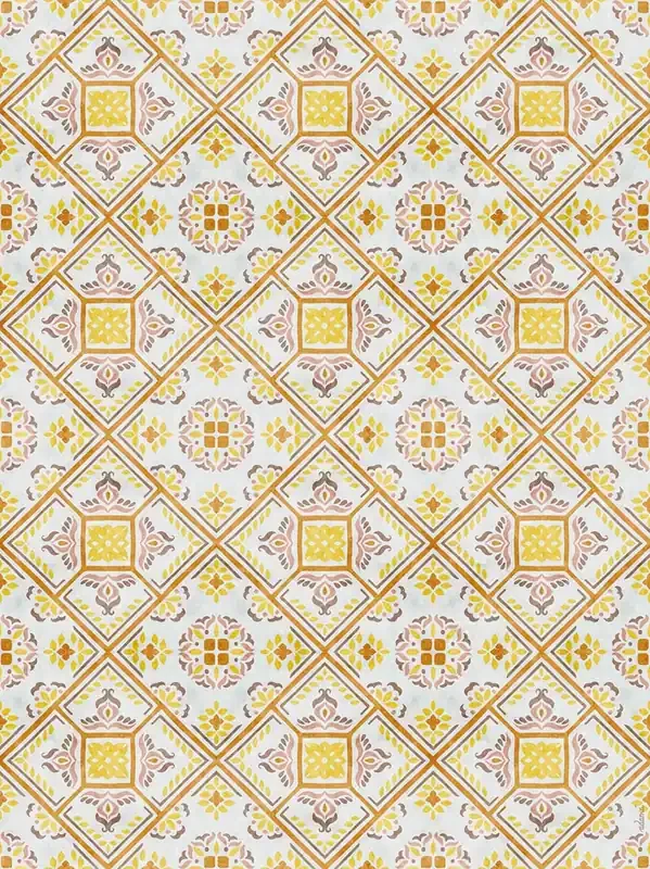 Adama Vinyl Rug/Mat (Sunflower_Y)