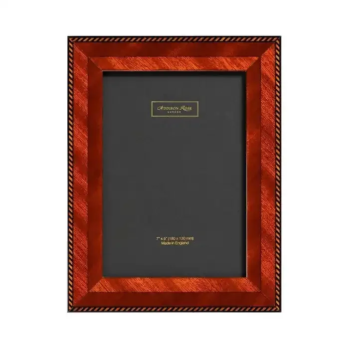 Addison Ross Brown & Rope Marquetry Picture Frame