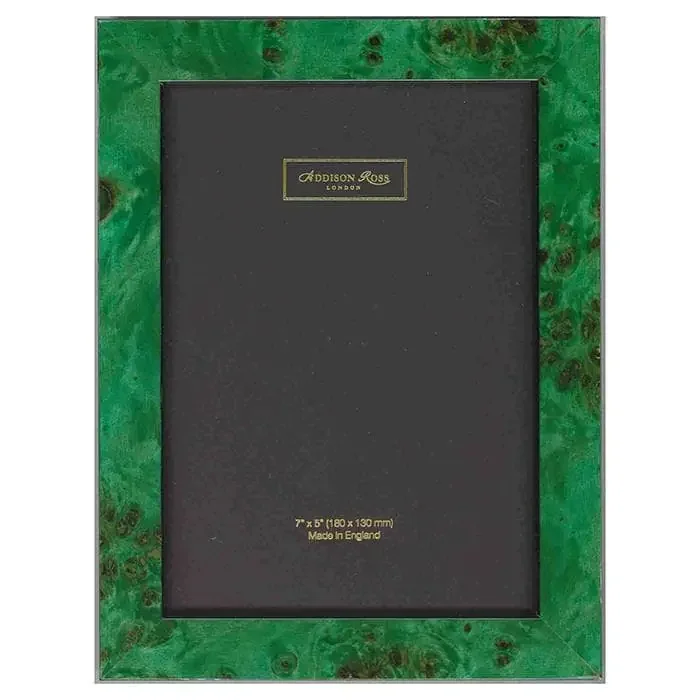 Addison Ross Malachite Poplar Marquetry Picture Frame