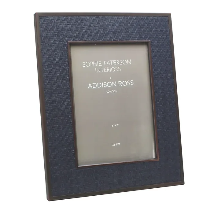 Addison Ross Midnight Rattan Picture Frame