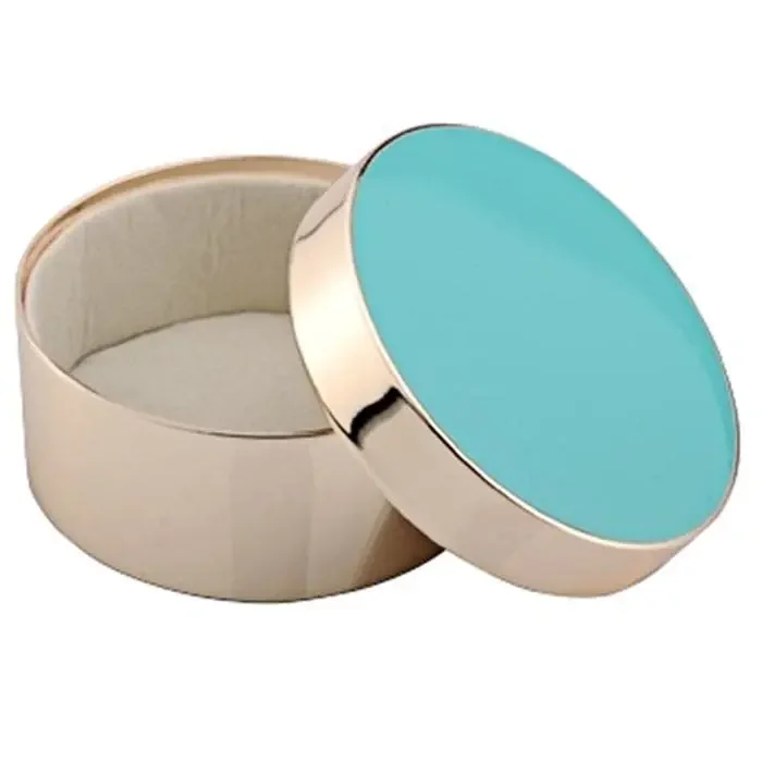 Addison Ross Pastel Blue & Gold Box 3″