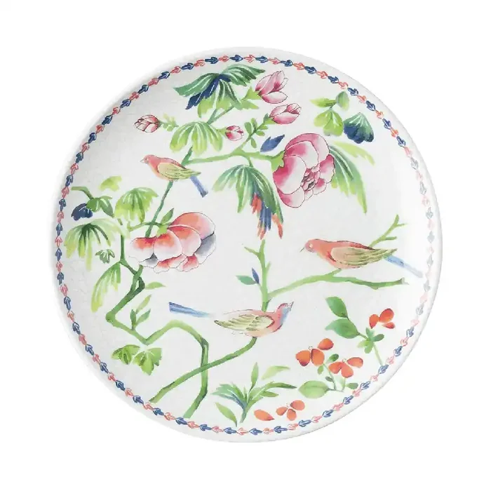 *Al Fresco Lalana Melamine Floral Dessert or Salad Plate – Juliska