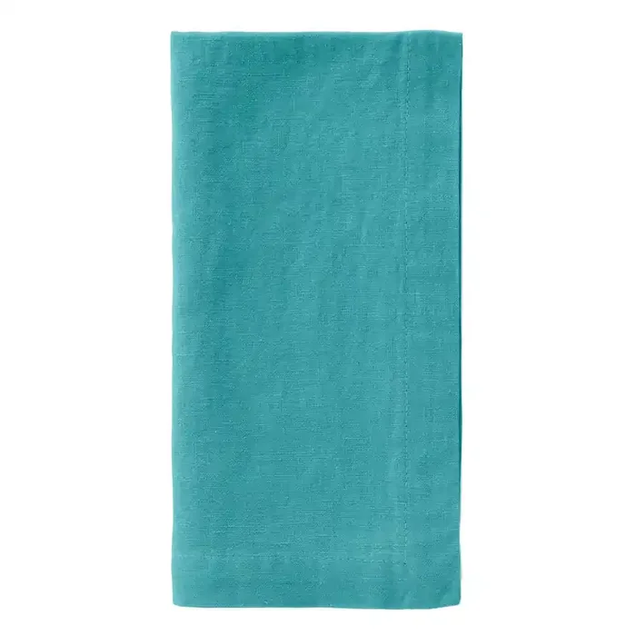 Amalfi Stonewashed Napkins Set/4 (Turquoise)