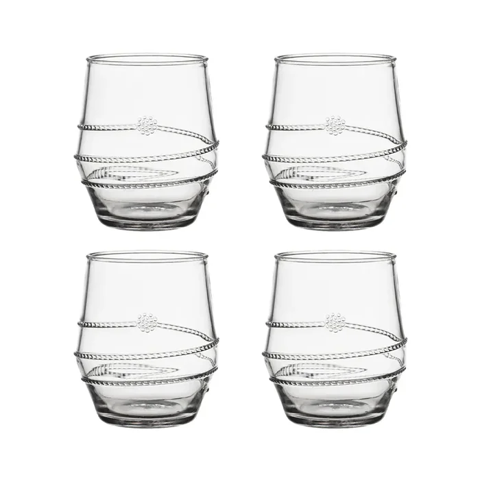 Amalia Acrylic Small Tumbler Set/4