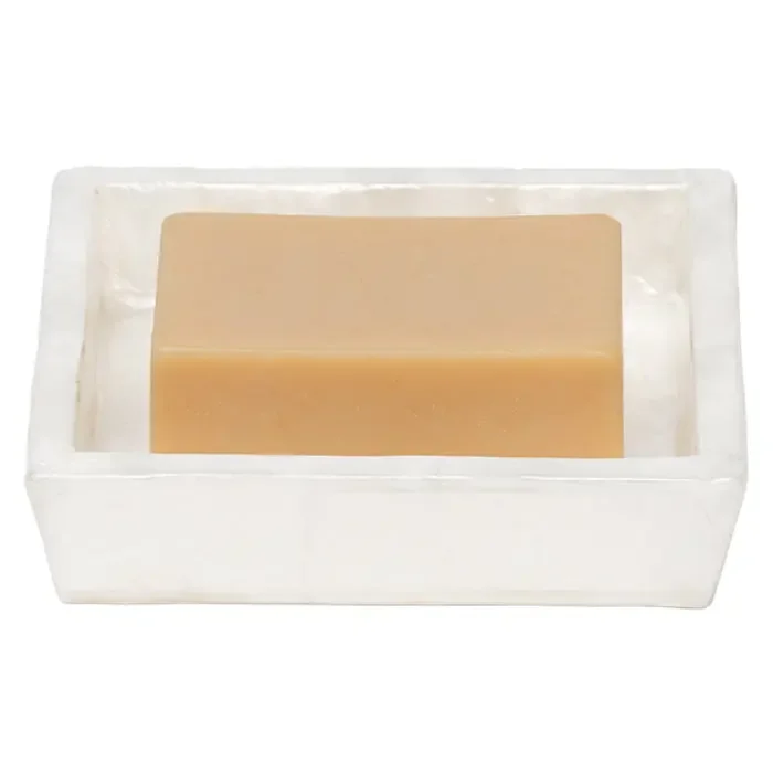 Andria Pearlized Capiz Shell Soap Dish, Square