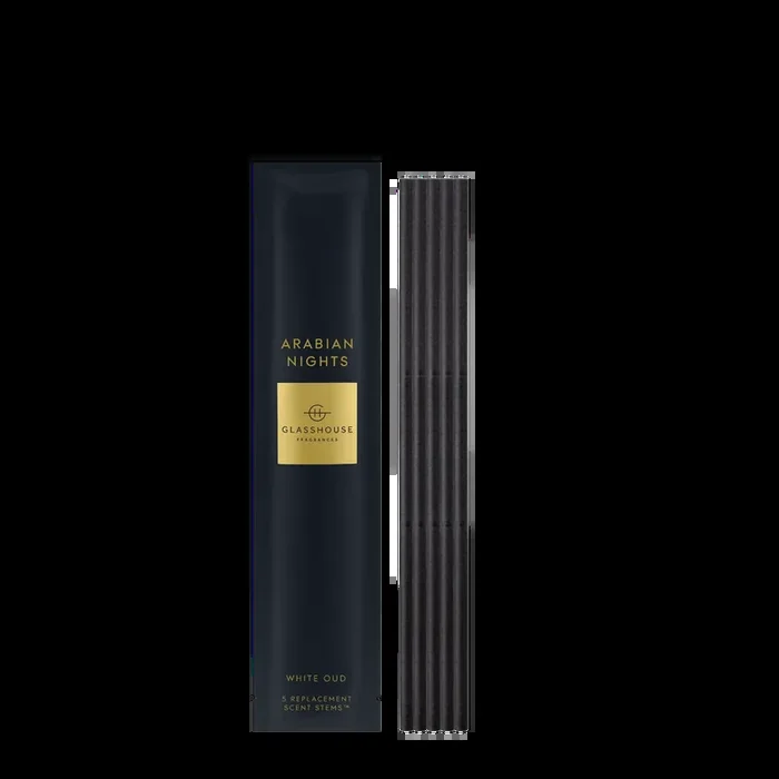 Arabian Nights White Oud Scent Stems Glasshouse