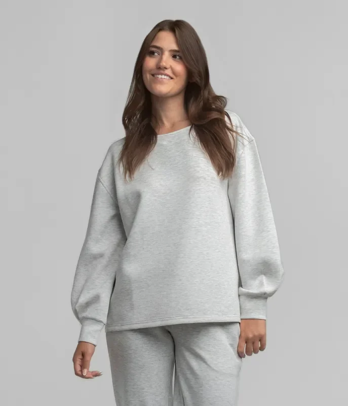 AstroKnit LS Top – Stone