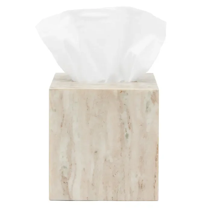 Athlone Marble Tissue Box (Beige)