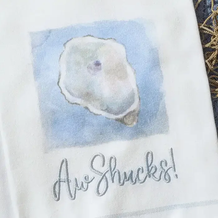 Aw Shucks Decorative Dishtowel
