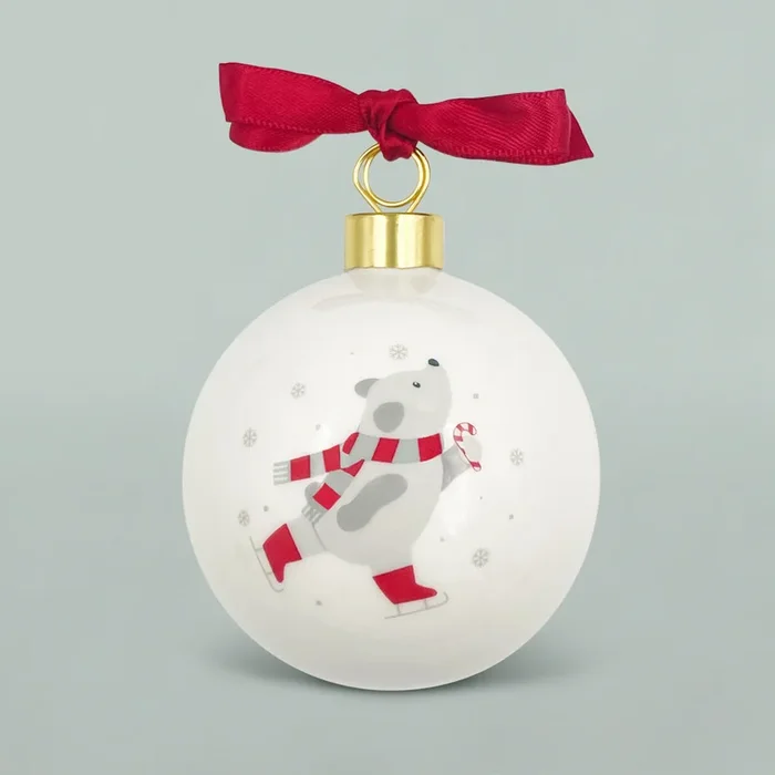 Baby’s First Christmas Teddy Bear Bauble