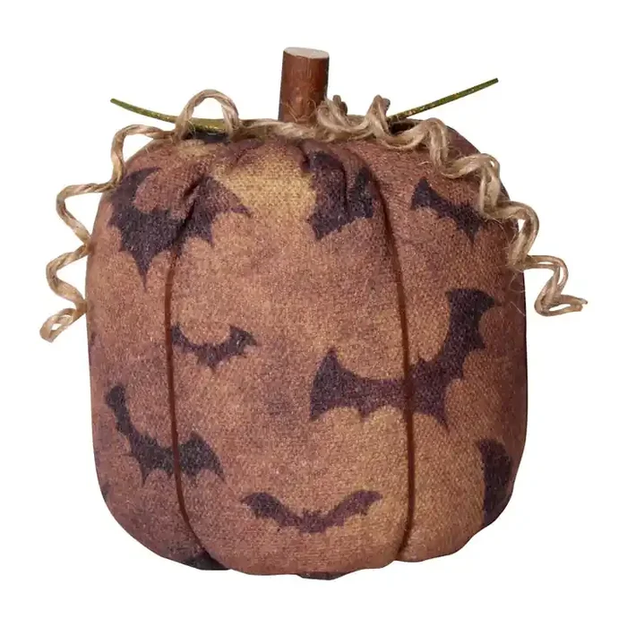 Bat Fabric Pumpkin Large