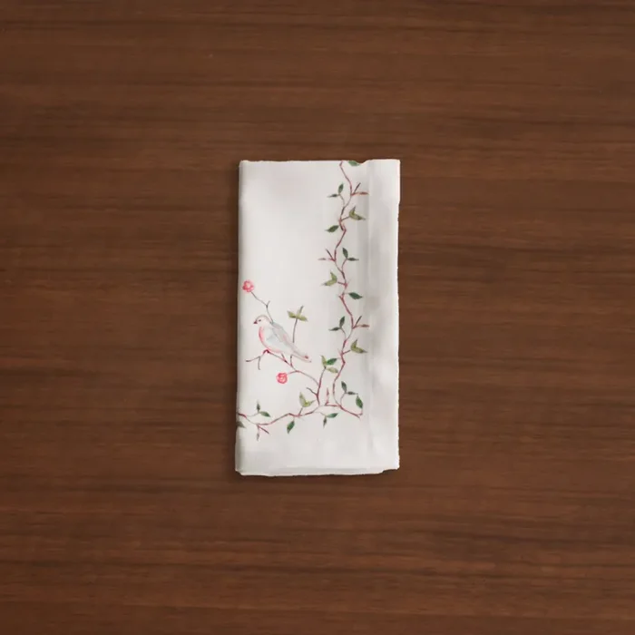 Beatriz Ball Bird on Branch Napkins, Set of 4