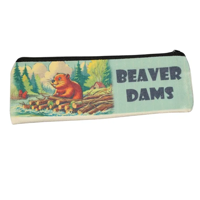 Beaver Dams Small Whatever Bag Tampon Makeup Pencil Case 6.5″ x 2″