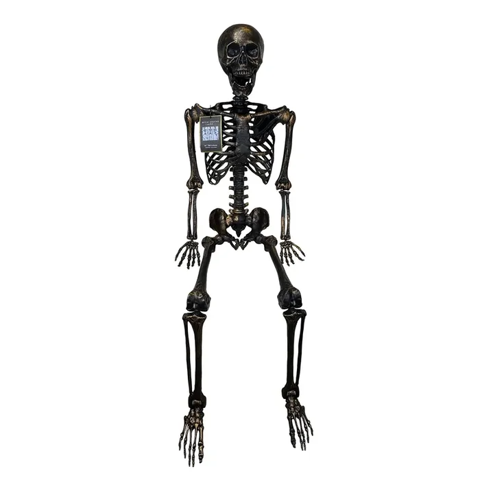 Becki Owens 61-inch Dark Brass-Colored Posable Skeleton