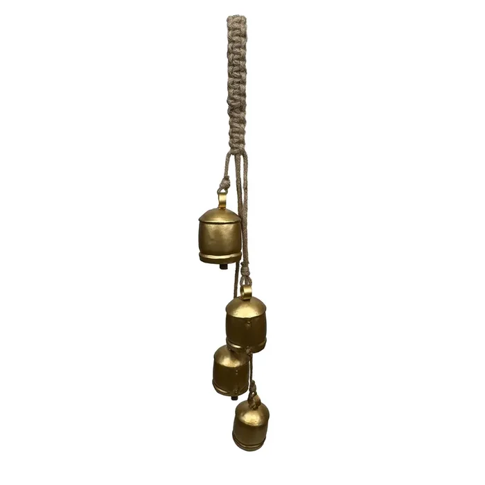 Becki Owens Gold-Colored Vintage Hanging Bell Cluster