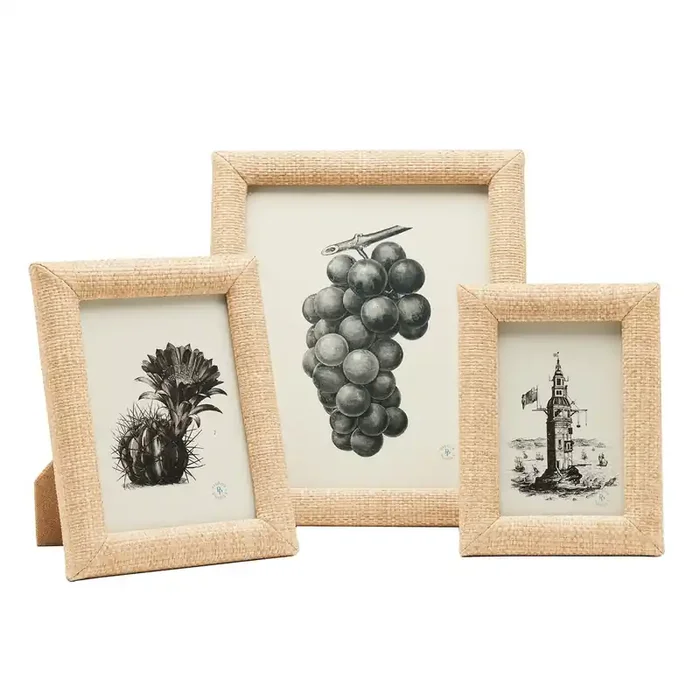 Belem Natural Raffia Picture Frame