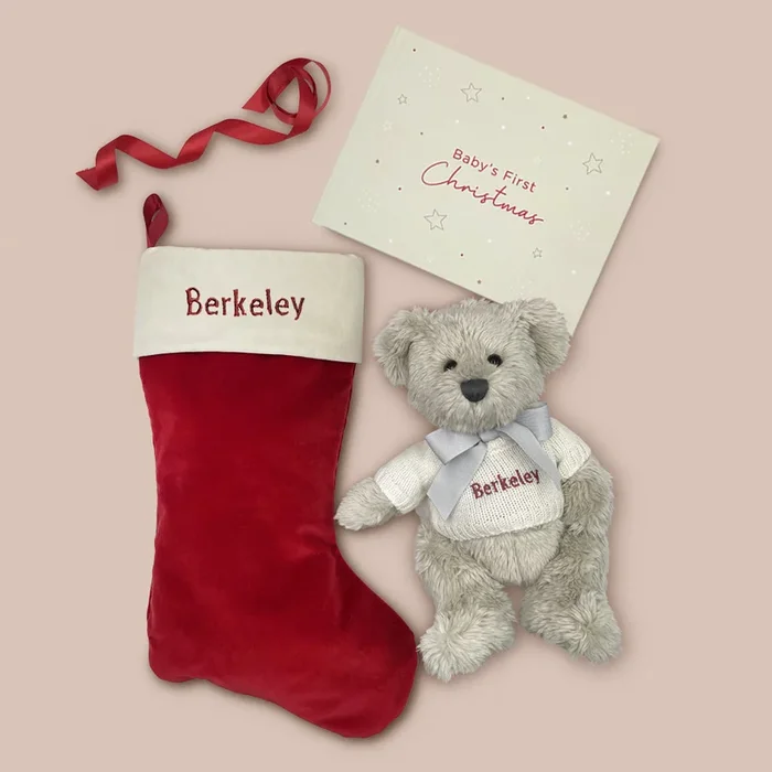 Berkeley Bear’s Personalised Christmas Gift Set